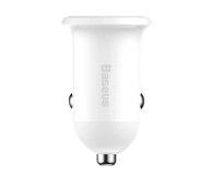 Baseus Grain Pro Car Charger (Dual USB 4.8A ) White - 1348120 - zdjęcie 2